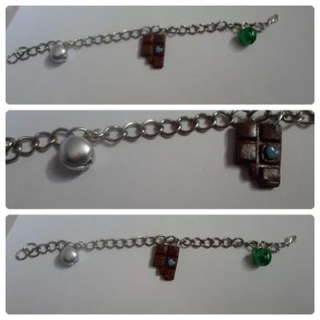  bracelet with fimo beads 